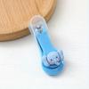Single Household Cute Cartoon Candy Color Mini Nail Clipper – Creative Anti-Splash Manicure Tool, Portable & Compact (Model ZJQ-001)