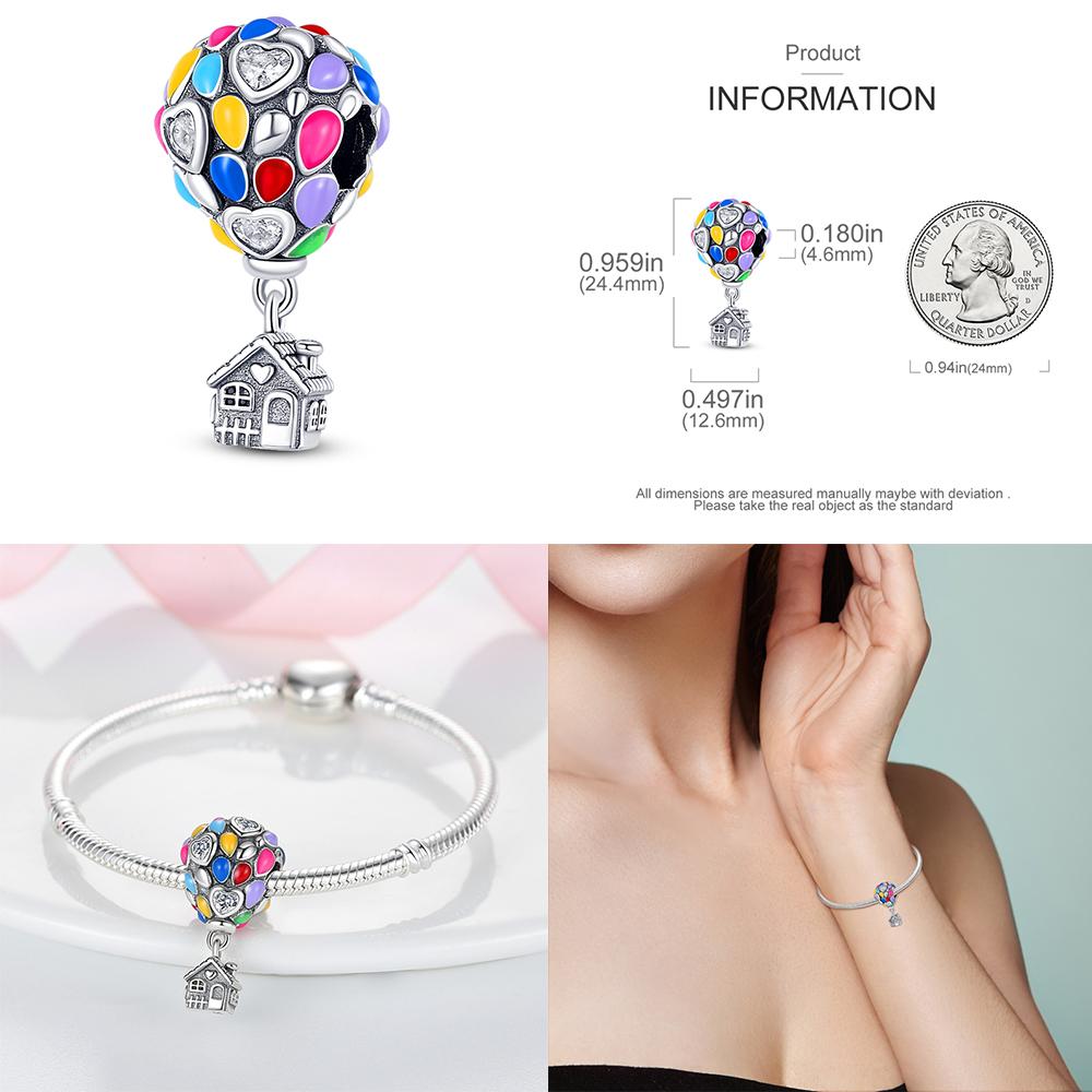 New In  925 Silver Charms Pendant Beads Fit 925 Original Bracelets For Women DIY Birthday Jewelry Gifts