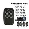 433Mhz 4 Keys Colorful Remote Control RF Wireless Copy Code Remote Electric Cloning Gate Garage Door Auto Keychain for Home