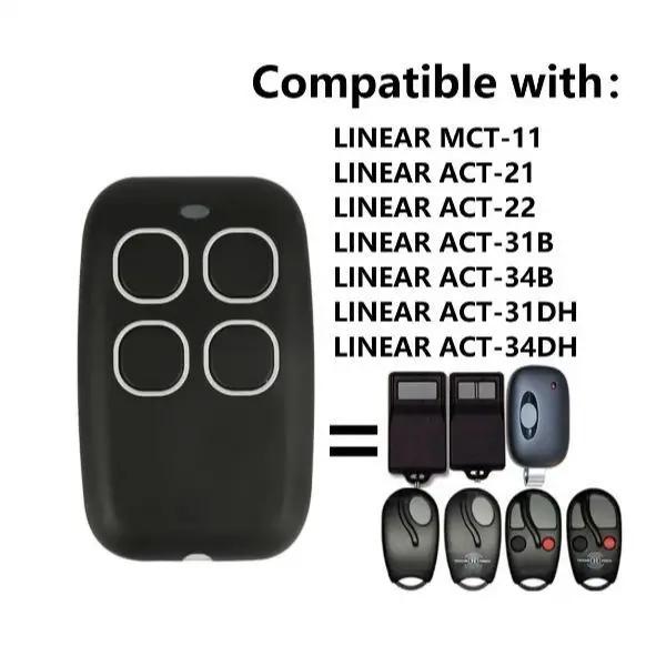 433Mhz 4 Keys Colorful Remote Control RF Wireless Copy Code Remote Electric Cloning Gate Garage Door Auto Keychain for Home