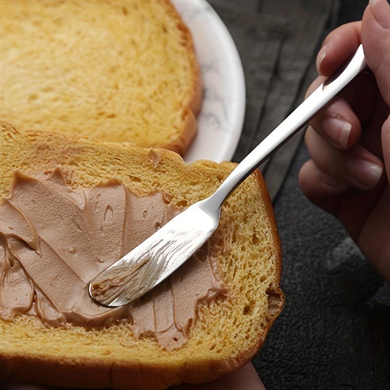 2 Pieces, Butter Knife, Stainless Steel Butter Knife, Cheese Spreader, Kitchen Butter Shovel, Multifunctional Butter Shovel