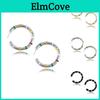 Stylish Alloy Geometric Hoop Earrings For Women Perfect For All Occasions