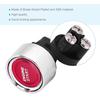 Bouton de Démarrage du Moteur Commutateur à Bouton-poussoir Multifonctionnel DC 12V 50A Ignition Starter pour Voiture (Rouge)