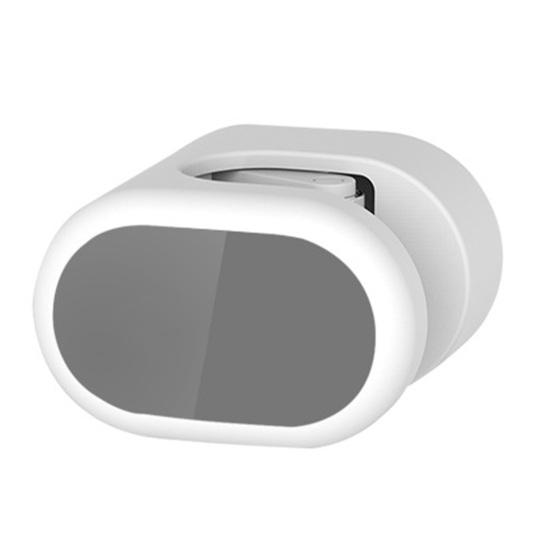 

Настенная стойка для швабры, настенный крючок без сверления, противоскользящий, многофункциональный органайзер для чистящих средств, подвесной, с дренажом, без плесени, для дома серый