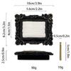 Victorian Style Black & Gold Frame Earrings, Ring, and Jewelry Holder Display