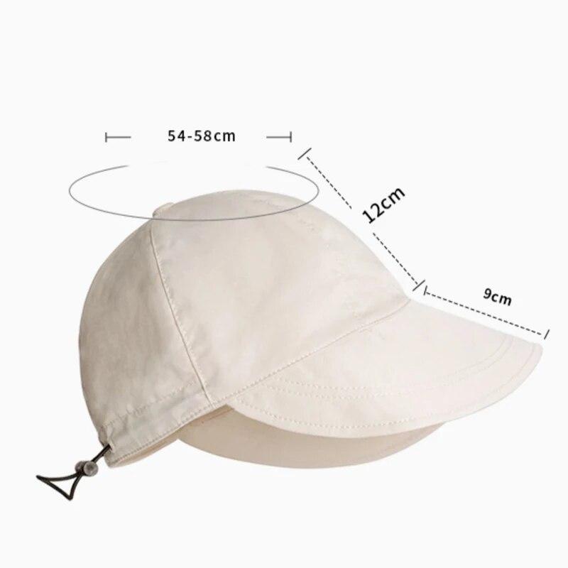 Sonnenhut Stilvoll Atmungsaktiv Schnelltrocknend Faltbar Damen Sonnenhut Dekoration Outdoor-Nutzung Sonnenschirmhut Sommerhut