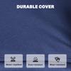 14 Piece Dining Set Cushions Dark Blue