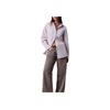 Calvin Klein Striped Casual Loose Pointed Collar Long Sleeve Shirt Women shirts 47D198G-R9H