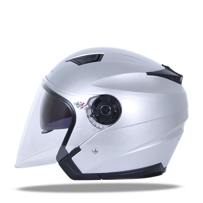 Buy JIEKAI Motorcycle Helmet Dual Visor Flip Up Helmet Face Cascos Para