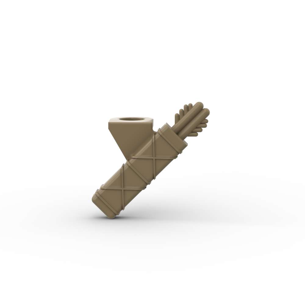 MOC 10PCS 4498 Arrow Quiver With 2 Arrows Building Blocks Part Prop Bow Bricks Assemble Particle Toys Children Birthday Gifts