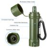 Outdoor Water Straw Water Filtration System Water Purifier for Emergency Camping Traveling Backpacking