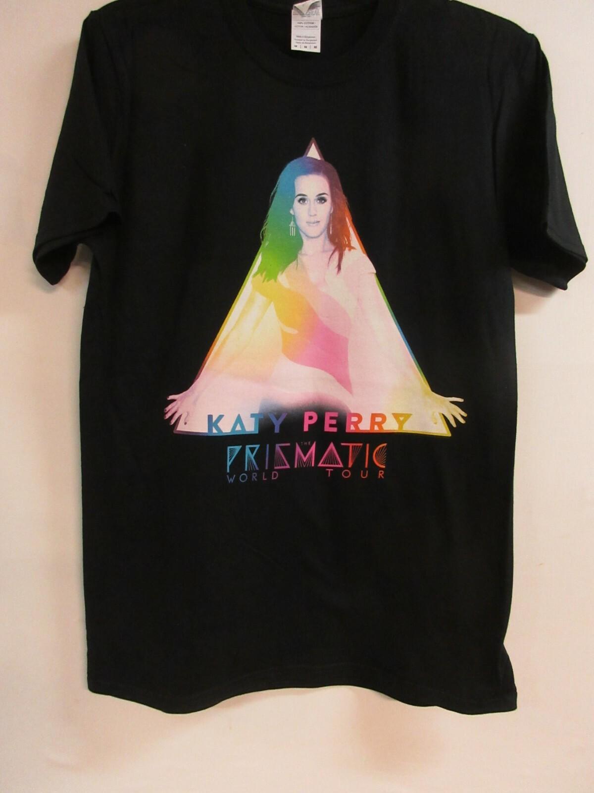 KATY PERRY OFFICIAL MERCH PRISMATIC TOUR BAND CONCERT MUSIC T- MEDIUM Unisex T-Shirt L