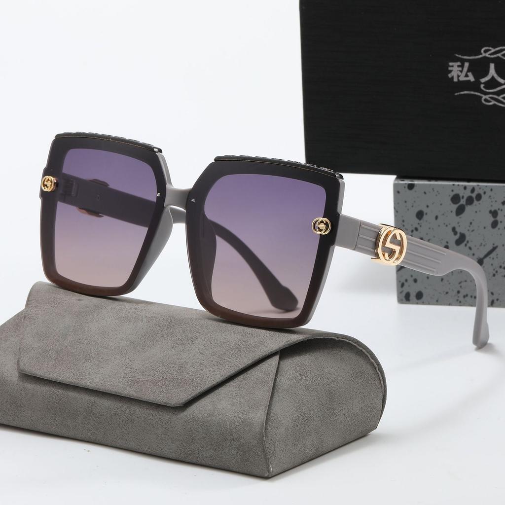 Womens Square Frame UV Protection Polarized Sunglasses Luxury Street Style Trendy Sun Glasses for Women