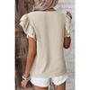 Summer Pullover Short-sleeved Women's Fashion Round Neck Short-sleeved T-shirt
