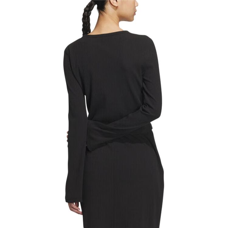 New Adidas SS24 T Shirt Women's Black JJ3597