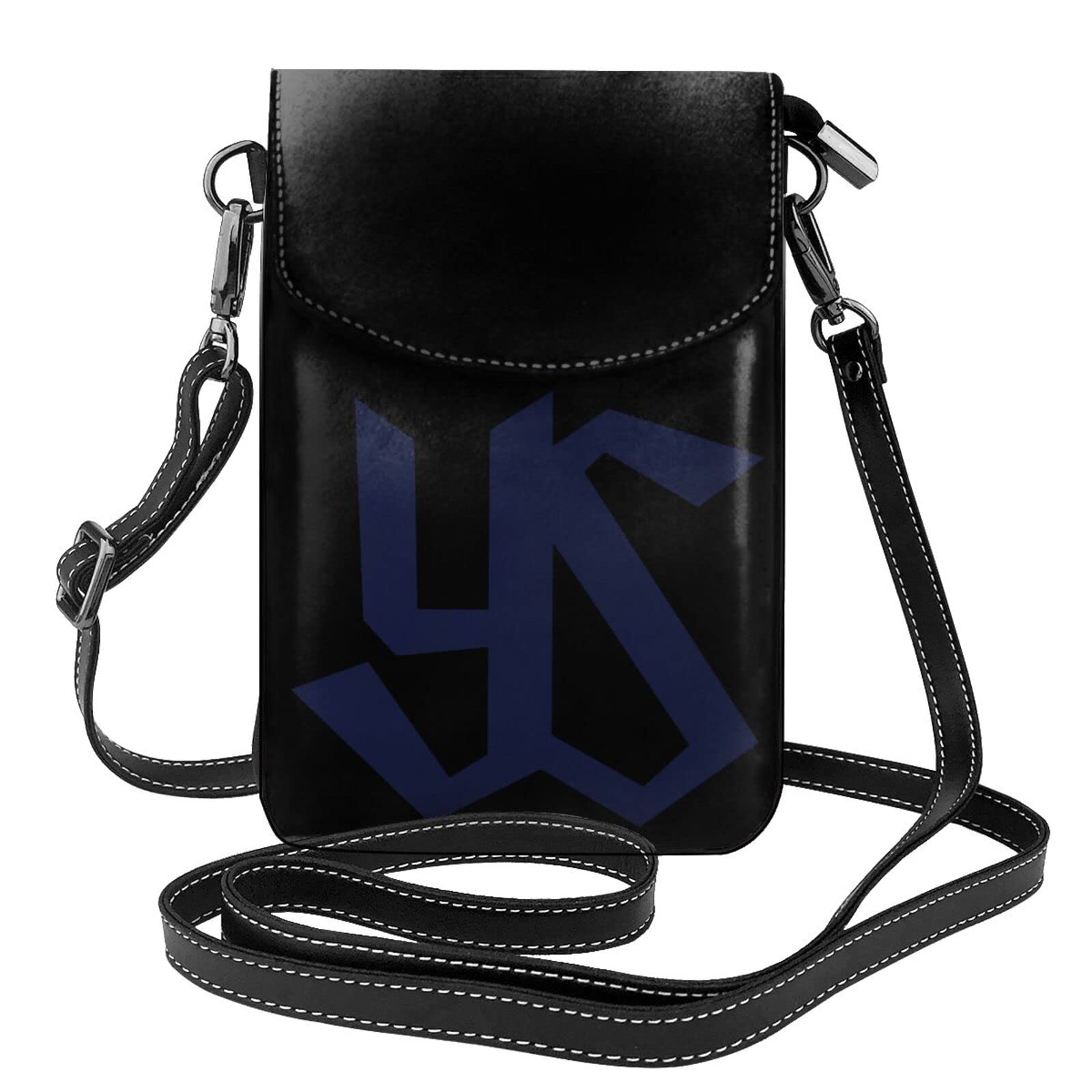 

Tokyo Yakult Swallows smartphone genuine shoulder mini popular crossbody bag [JMI] pouch, leather, bag, thin, ladies, men s pouch, wallet, чорний