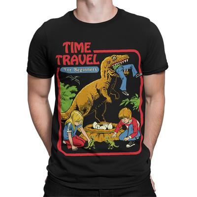 Viagem no Tempo para Iniciantes Camiseta Sci-Fi dos Anos 90 #SR#T433