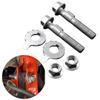 Suspension Arm Alignment Eccentric Adjustment Cam Bolt Heavy Duty Camber Adjuster Bolt Set 10mm Replacement Easy To Install