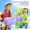 Nylon Cute Bike Accessories Waterproof Front Frame Handlebar Bag with Detachable Shoulder Strap for Boys Girls Toddler