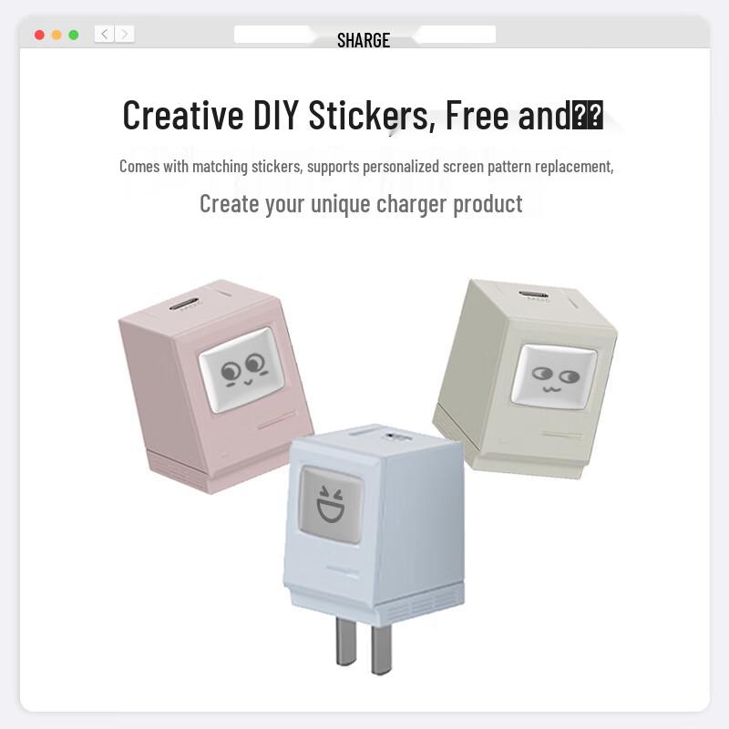 SHARGE 20W USB-C GaN Rychlá nabíječka