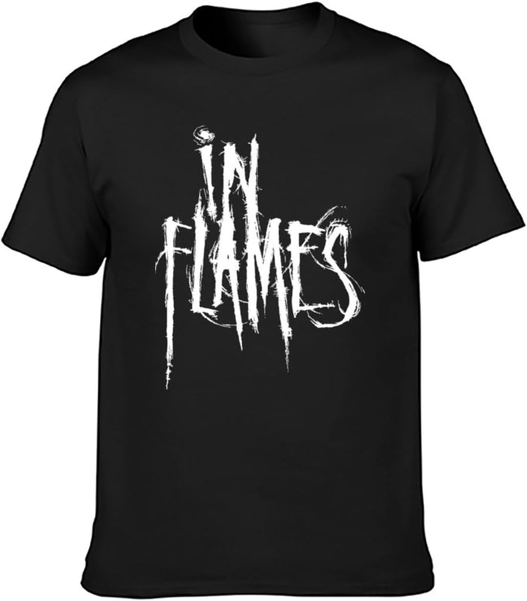 in Flames T Shirt Unisex Gift Men s 4XL