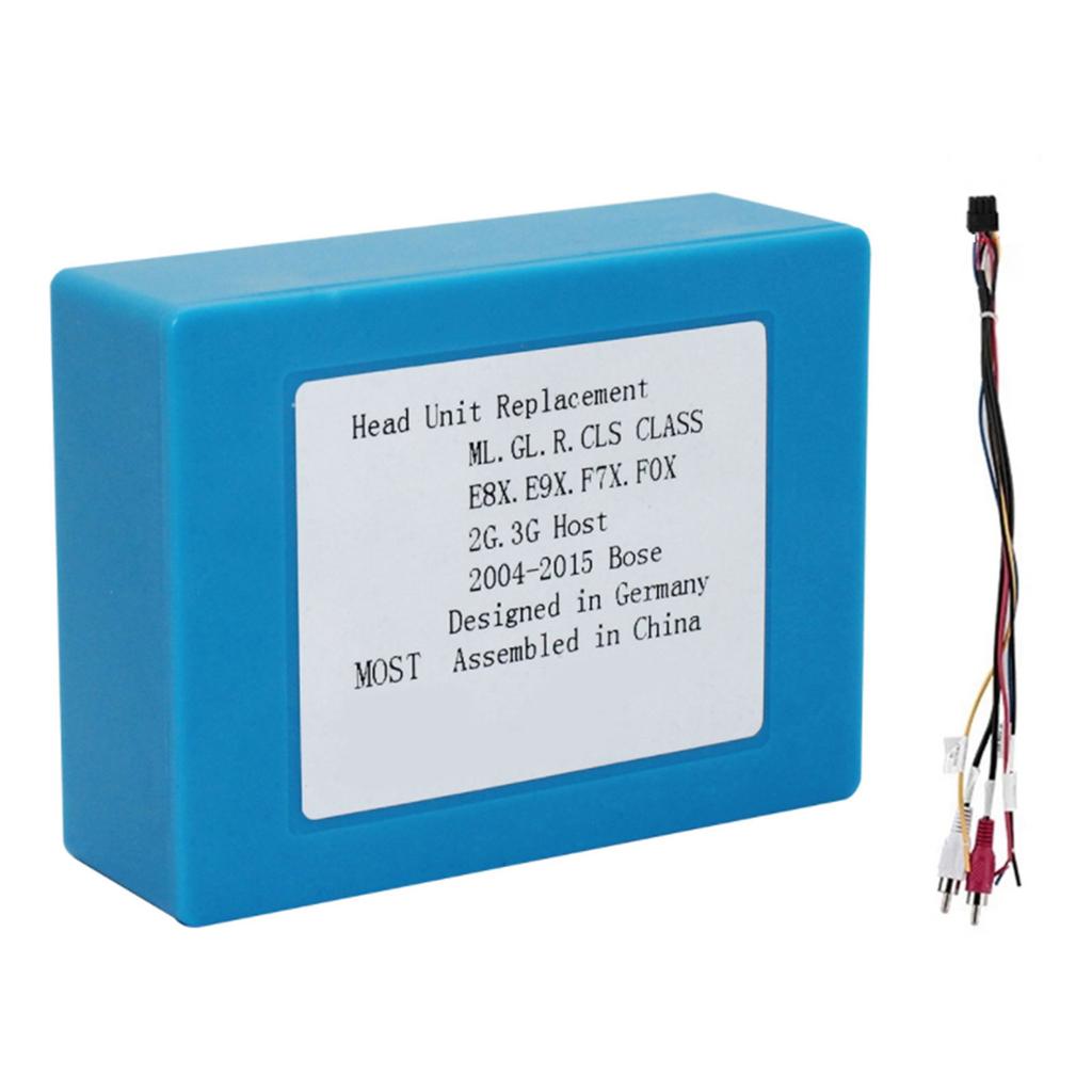 Digital Data Optical Fiber Decoder Most Box Car Radio Amplifier Adapter Decoder For ML R E8X E9X E7X F0X 2G HOST/3G HOST