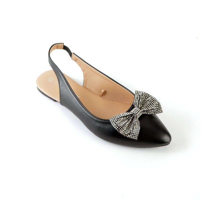 

Summer new light mouth sandals pointed soft sole casual shoes solid color bag head women s shoes 36 чёрный