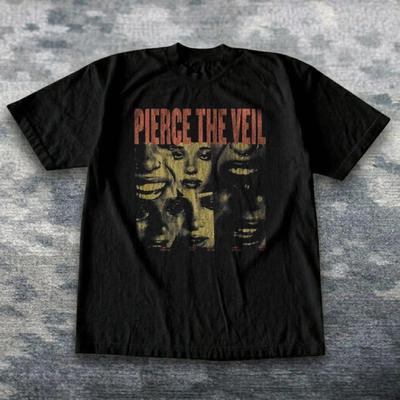 Pierce The Veil Band T-Shirt Unisex Vintage Graphic Tee Cotton