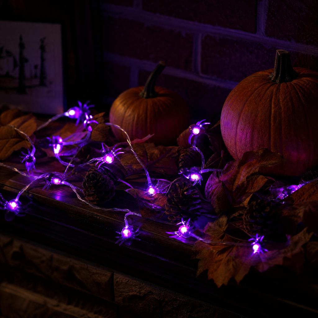 Halloween LED String Lights for Indoor Outdoor Home Party Decor