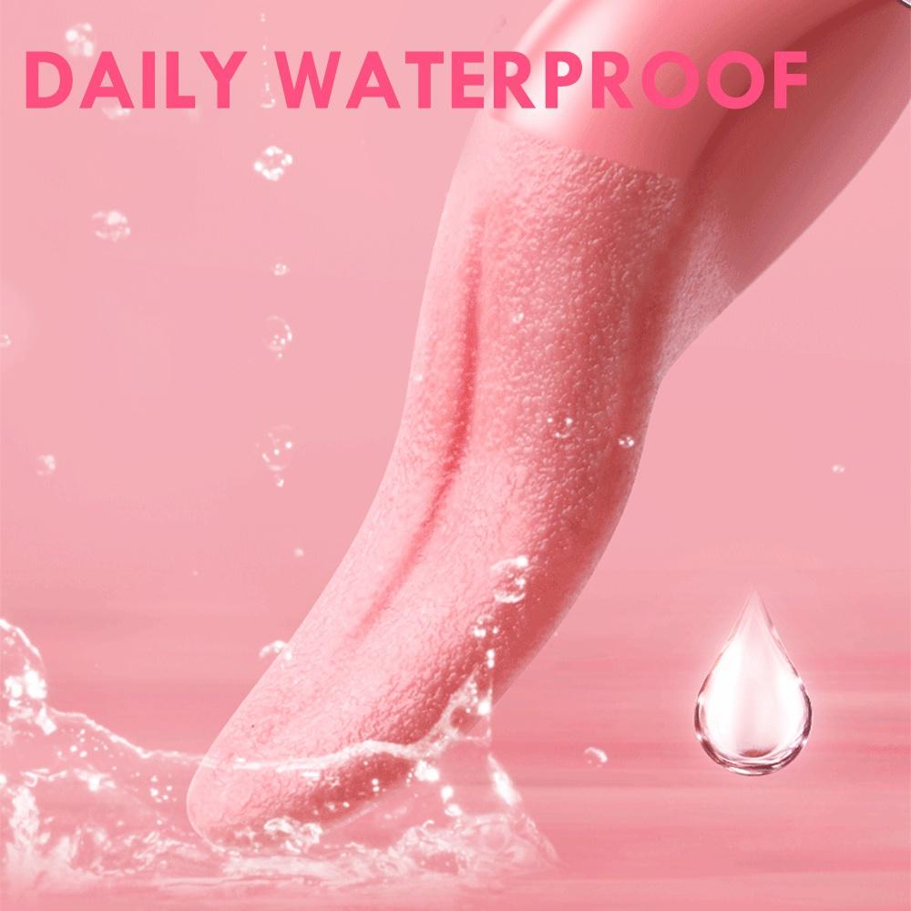 Powerful Tongue Licking Vibrator Women Clitoris Nipples Stimulator G-Spot Vibrating Female Vagina Massager Adult Sex Toys