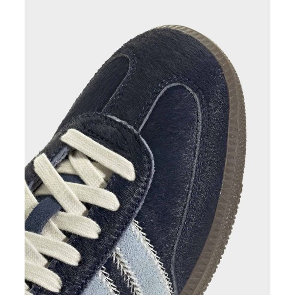 adidas Samba OG At Kılı Paketi - Gece İndigo Açık Gökyüzü Kadın Spor Ayakkabıları Mavi Dokunsal-Mavi JS3934