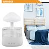 Cloud Rain Humidifier Home Office. 1 Pcs 2-in-1 2.4MHz 450ml Bottle Capacity 5v 2A Abs+plastic White Noise 30~50dB
