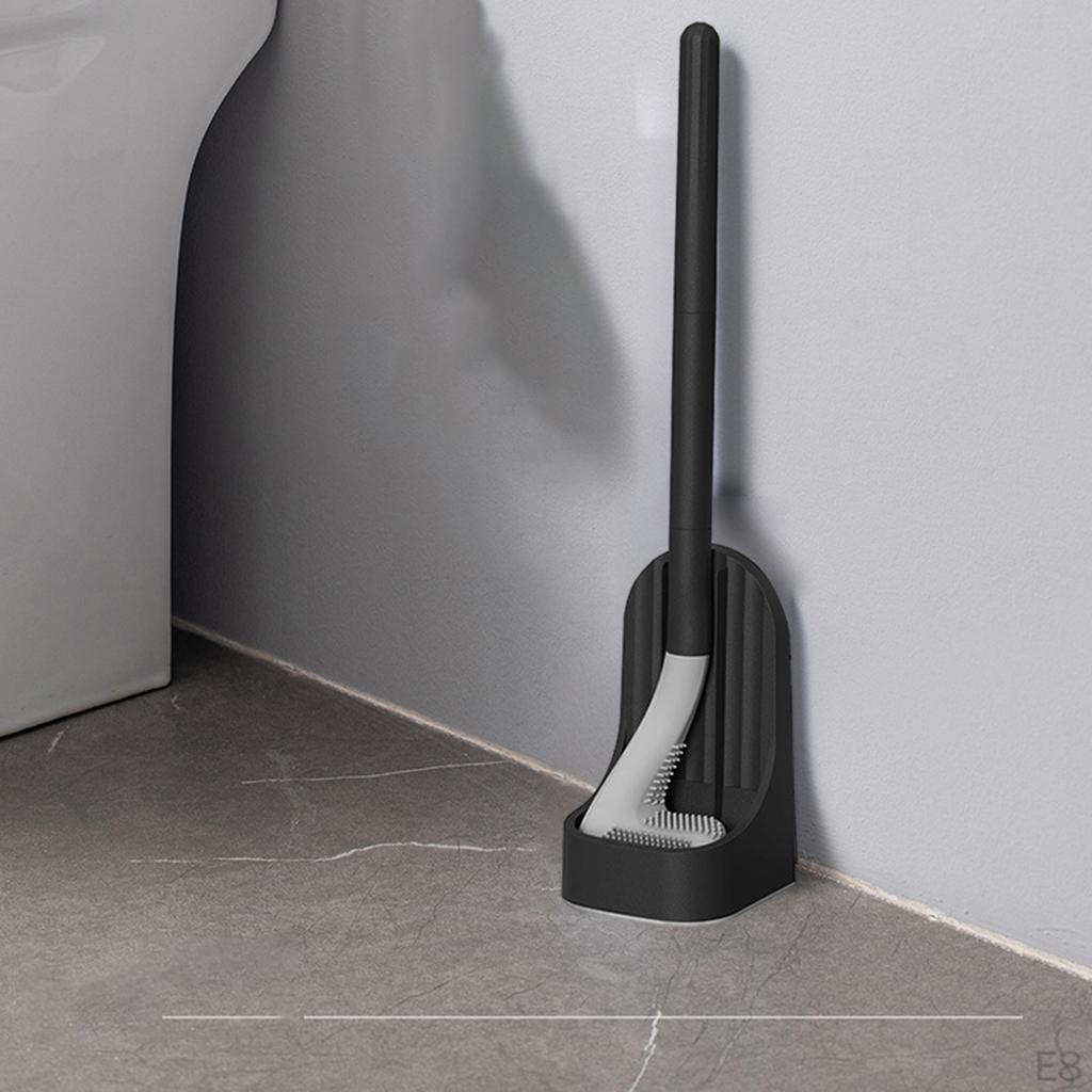 Toilet Brush with Holder ing Set Wll-Mounted Bthroom ccessories