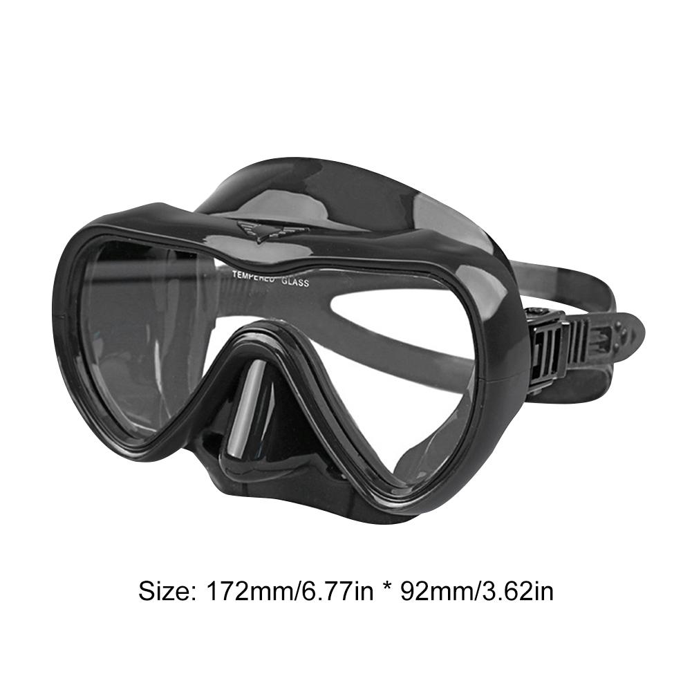 Professional Scuba Diving Mask HD Anti-fog Adult Diving Glasses Waterproof Snorkeling Swimming Goggles for Men Women Water Sport
