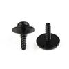 10pcs Screw Bolt 20mm Black Easy Installation For Ford Focus Escape