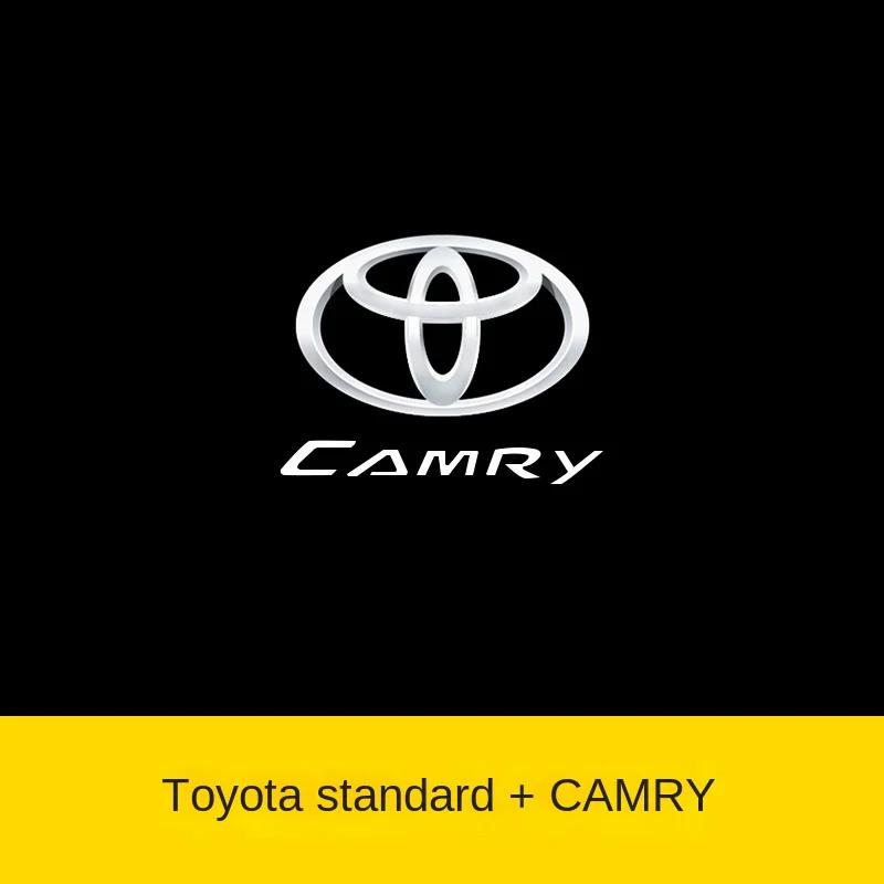 Car Door LED HD Welcome Courtesy Shadow Projector Lamp Logo Light For Toyota 12V 4-wheel N280 Highlander Kluge Car Accessories