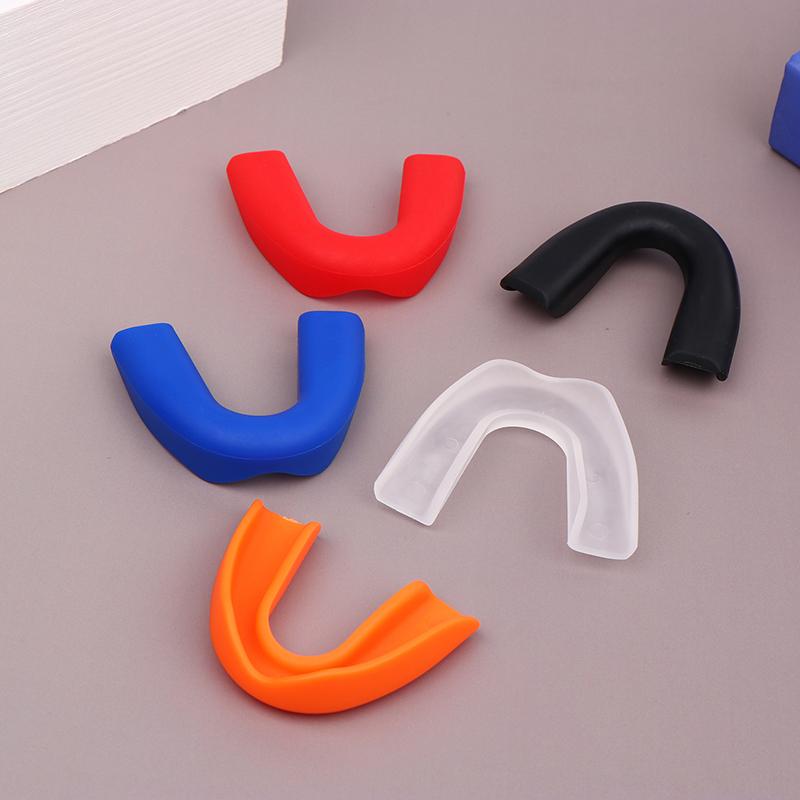 1/5Pcs Silicone Mouthguard Teeth Protector Guard Mouth Tray For Bruxism Grinding Anti-Snoring Teeth Whitening Boxing Protection