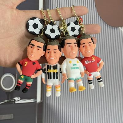 Fotbalová hvězda Ronaldo Figurka Klíčenka Šperky Taška Přívěsek Klíčenka Sběratelská Panenka Ozdoby do Auta Klíčenka Příslušenství Suvenýry Dárky