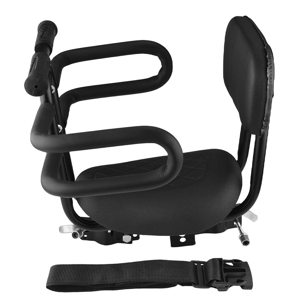 Barnesykkelsete Frontmontert Hurtigutløser for Terrengsykkel Landeveissykkel 24in 26in 27.5in Babysykkelsete Småbarnssykkelsete