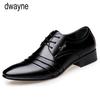 fashion Men leather shoes wedding Business dress Nightclubs oxfords Breathable Working lace up 345rt