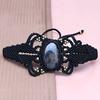Makramee Jaspis Armband Faden Handarbeit Schmuck Anhänger Edelstein 8-10''Ad
