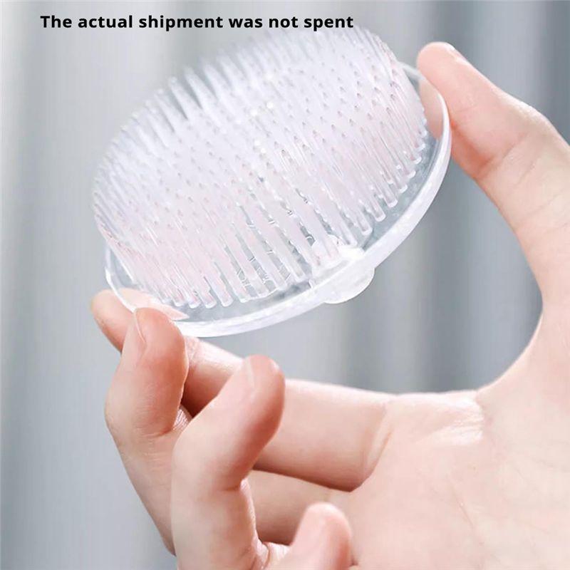 J1UL1N Clear Flower Frogs 12PCS Set, 2.76 Inch Plastic Pin Frogs For Vase Arrangement, Floral Pin Frog Tools