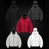 Couple Style Trendy Windproof Double Hood Zipper Cardigan Hoodie