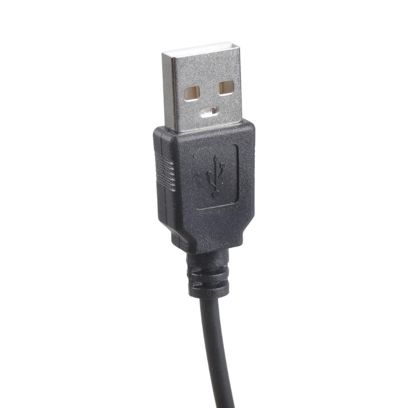 USB Speed Control Cable With 3 Adjustable Modes Feature 2 Wire Bare End for 5V Devices Without Voltages Boost Black