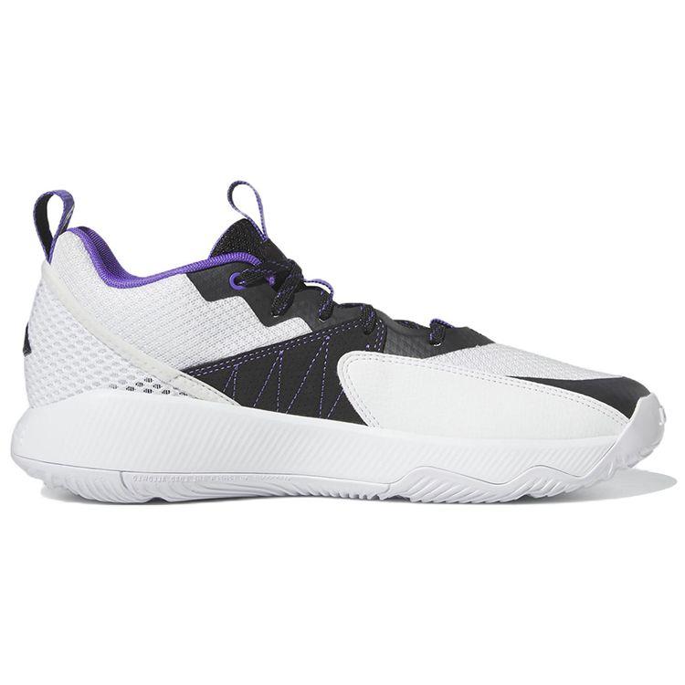 Adidas Dame Certified EXTPLY 2.0 White Purple Rush Bărbați Tenisi Cloud-White Core-Negru ID1810