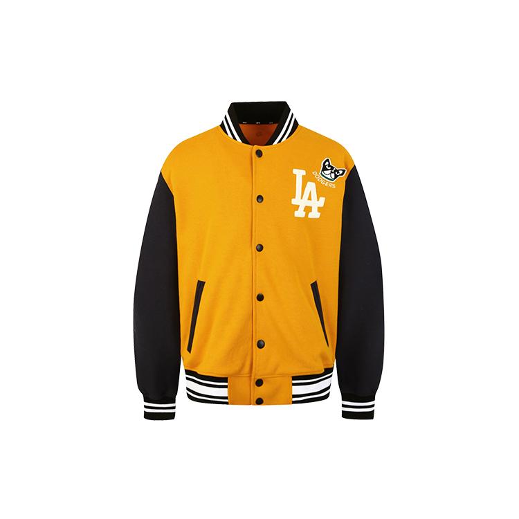 New MLB Bark Monster LA Dodgers Jackets Unisex Yellow 31JPT4911-07D
