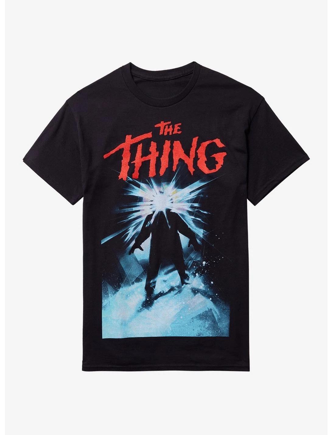 2025 New Sale The Thing Poster Jumbo Graphic T-Shirt High-end Luxury Is for Both Men and Women Top Y2k Summer M