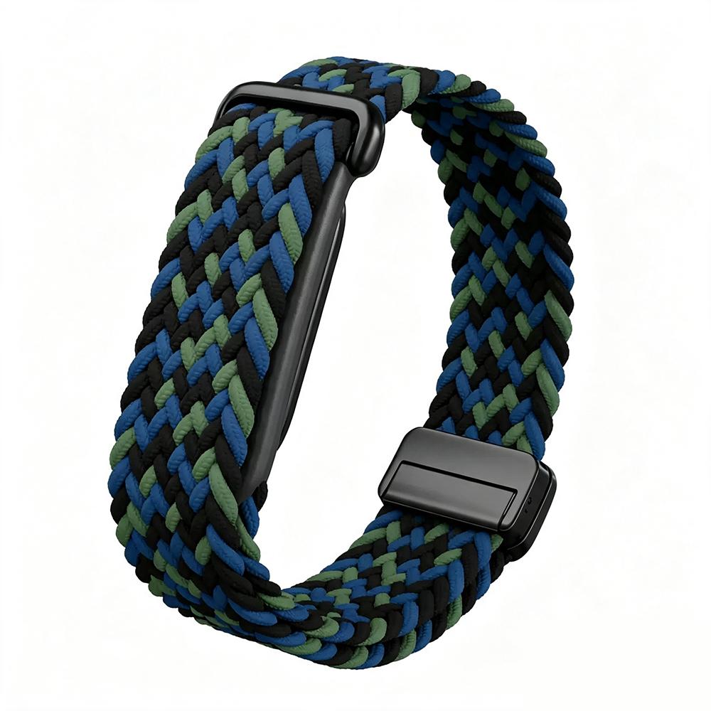 Fortschrittliches geflochtenes Nylon verstellbares Bizepsband Ersatz Neues Fitness-Tracker-Armband Kompatibel für Google Fitbit Air Armband
