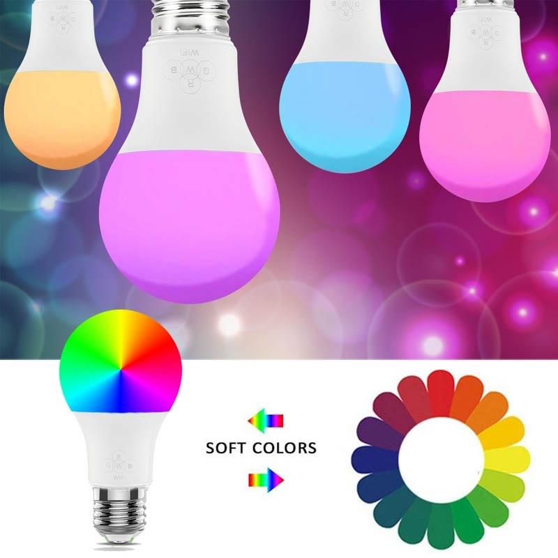 4.5W Sunrise Wake Up Wifi Lights Control de teléfono Color 4.5W Sunrise Wake Up Wifi Lights Control de teléfono Color
