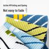 Summer Men's Breathable Thin Cotton Anti-Odor Sports Socks